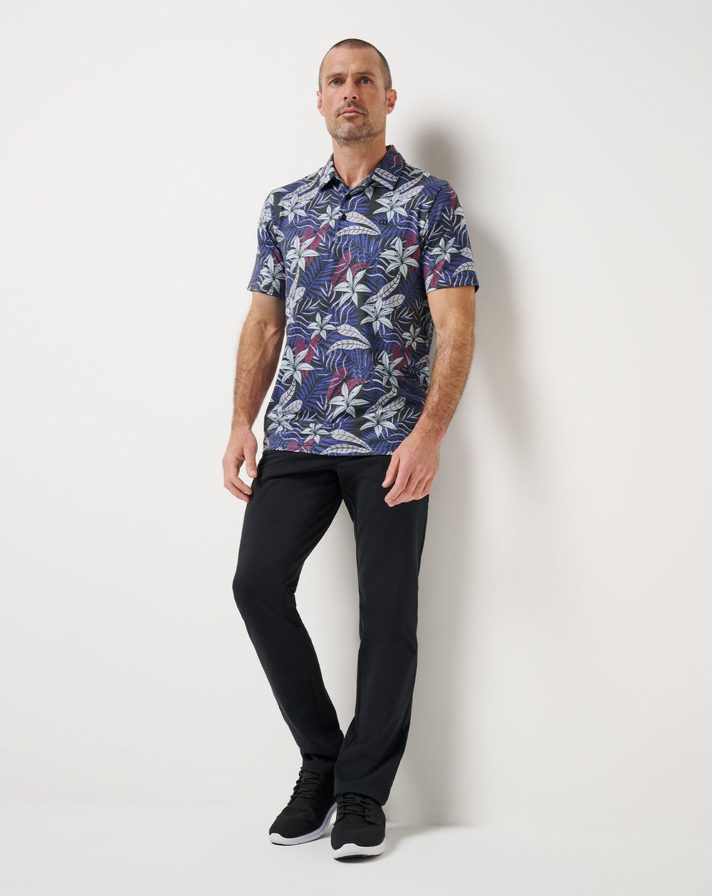 Featherweight Open Bay Polo - Travis Mathew