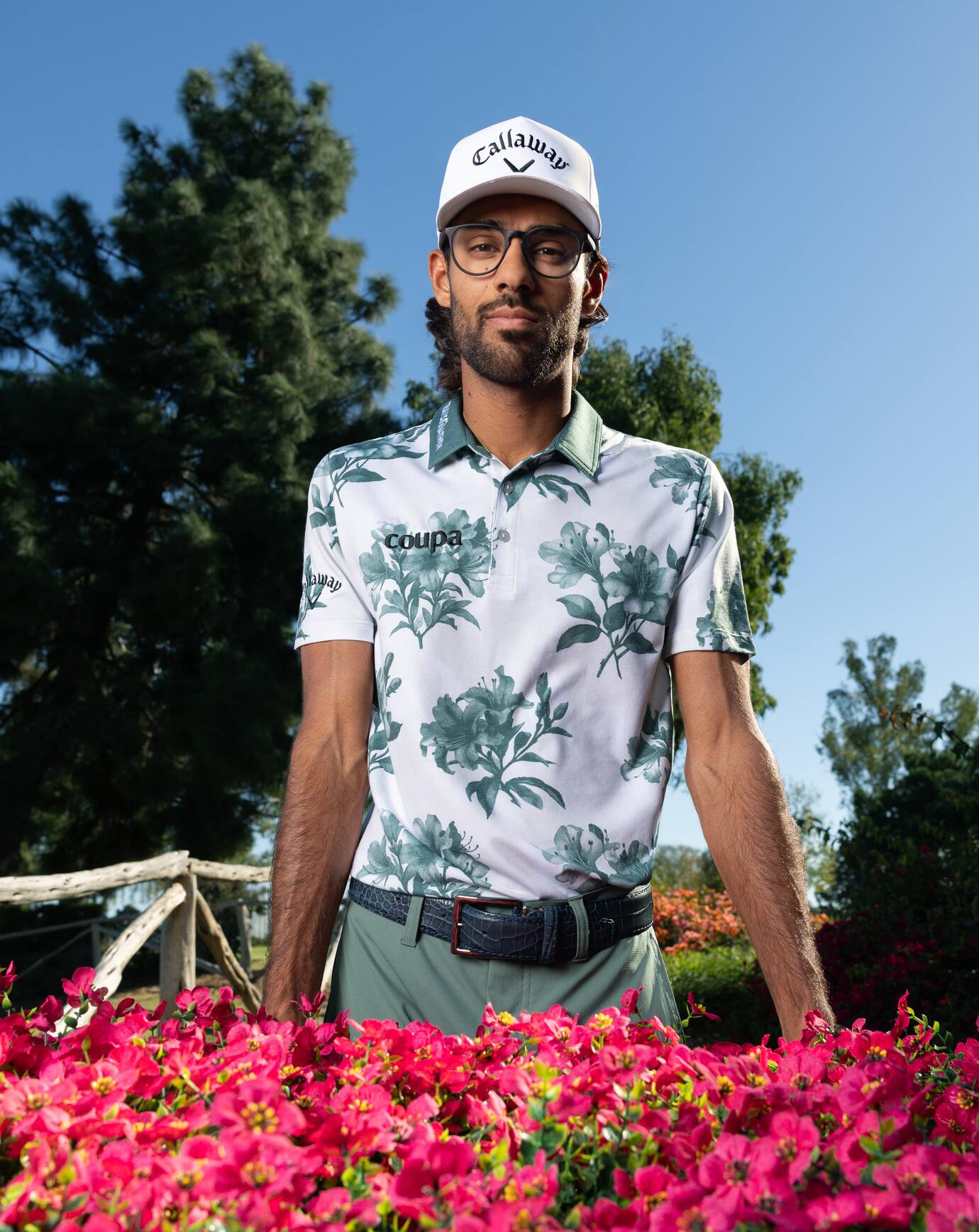 Featherweight Magnolia Polo - Travis Mathew