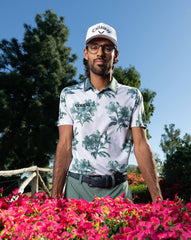 Featherweight Magnolia Polo - Travis Mathew