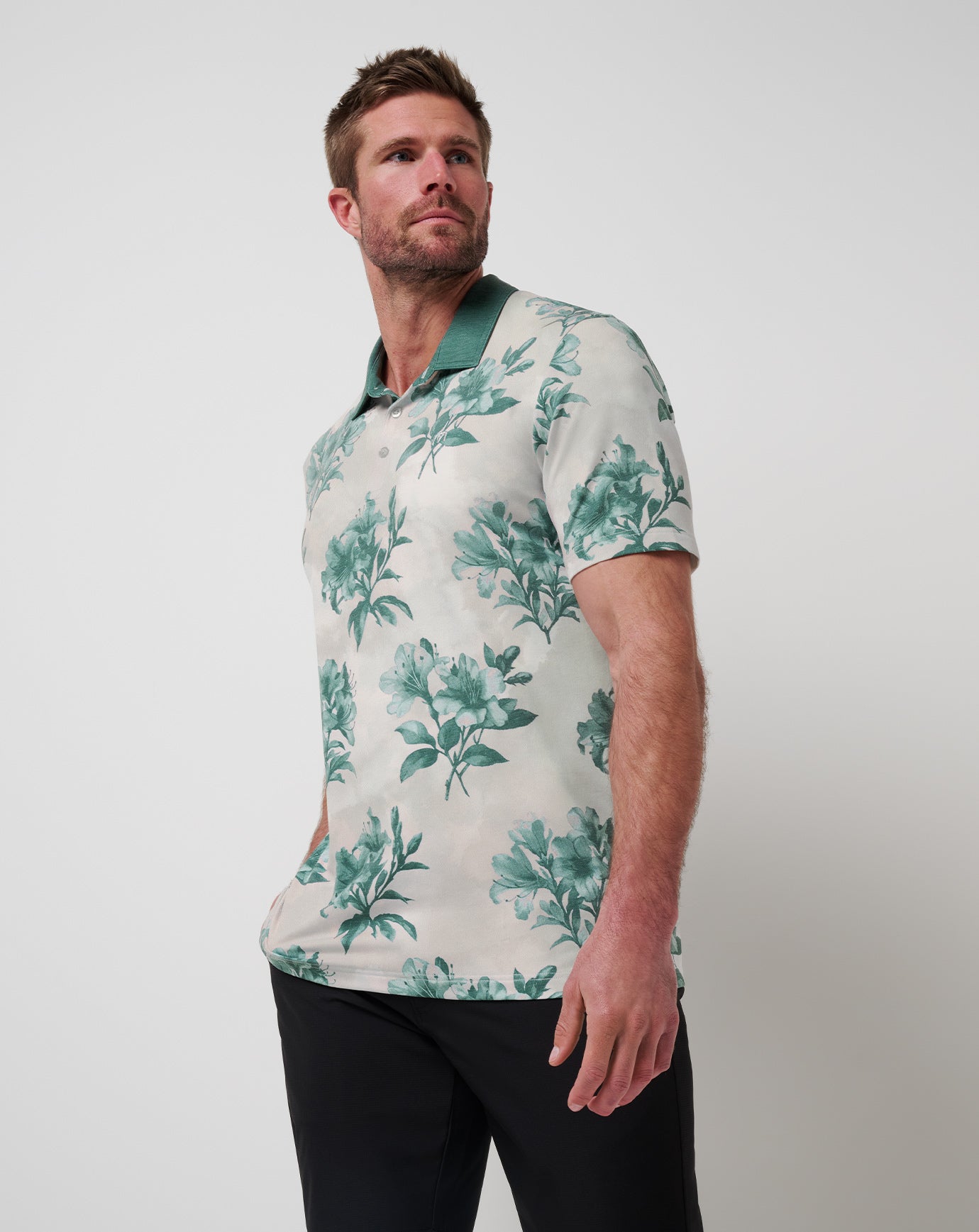 Featherweight Magnolia Polo - Travis Mathew