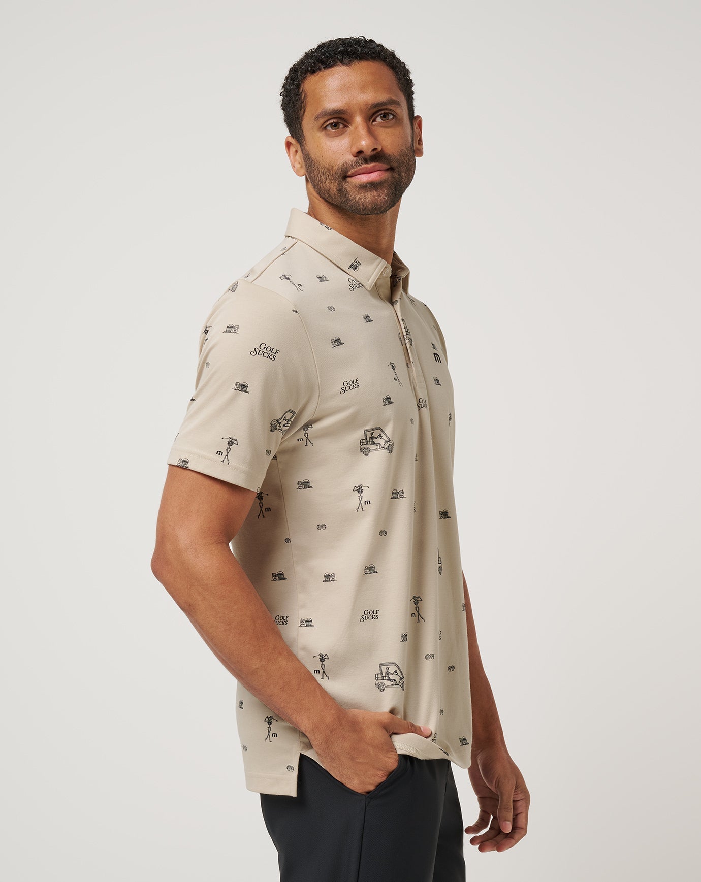 Golf Sucks Polo - Travis Mathew