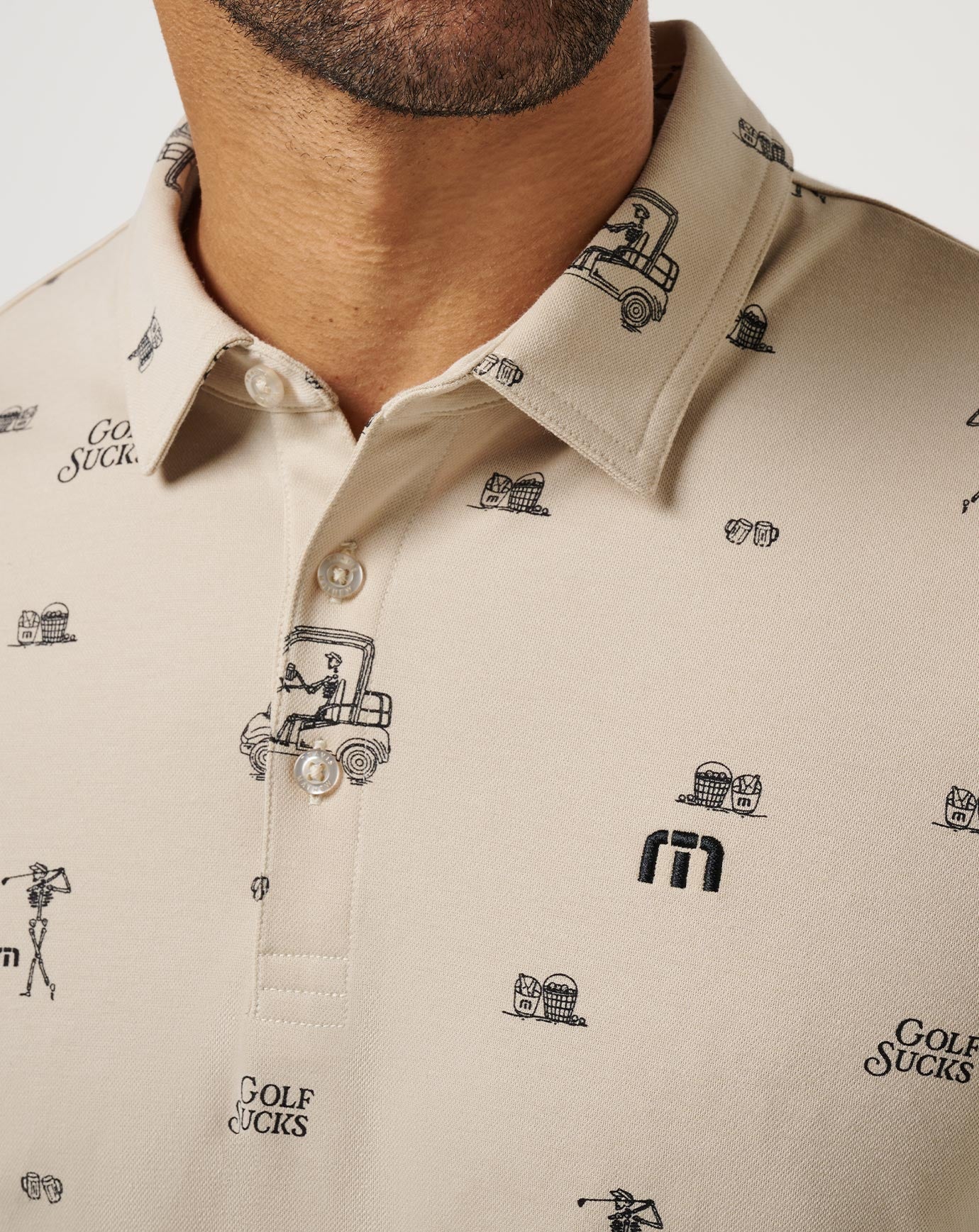 Golf Sucks Polo - Travis Mathew