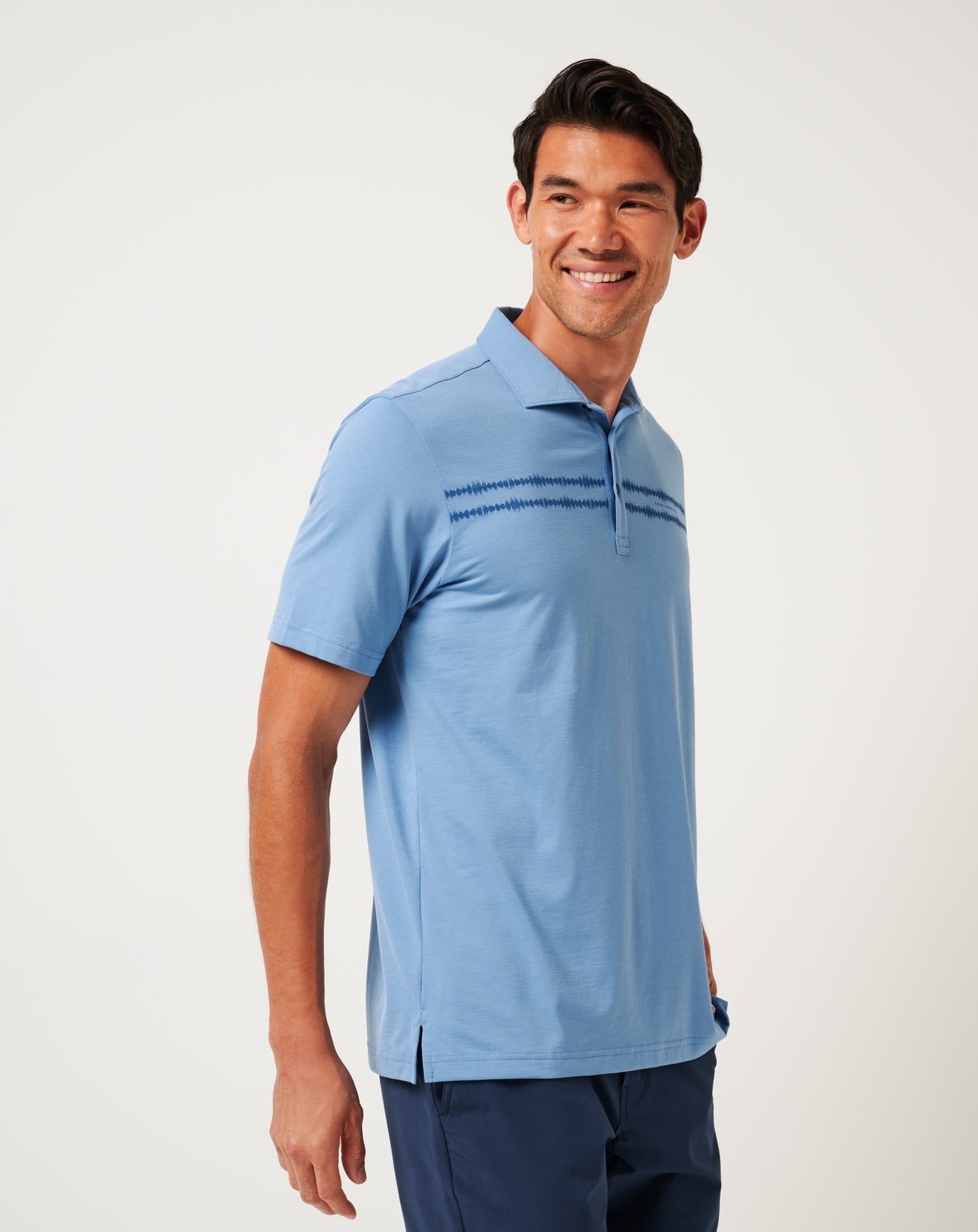 Sunbeam Chest Stripe Polo - Travis Mathew