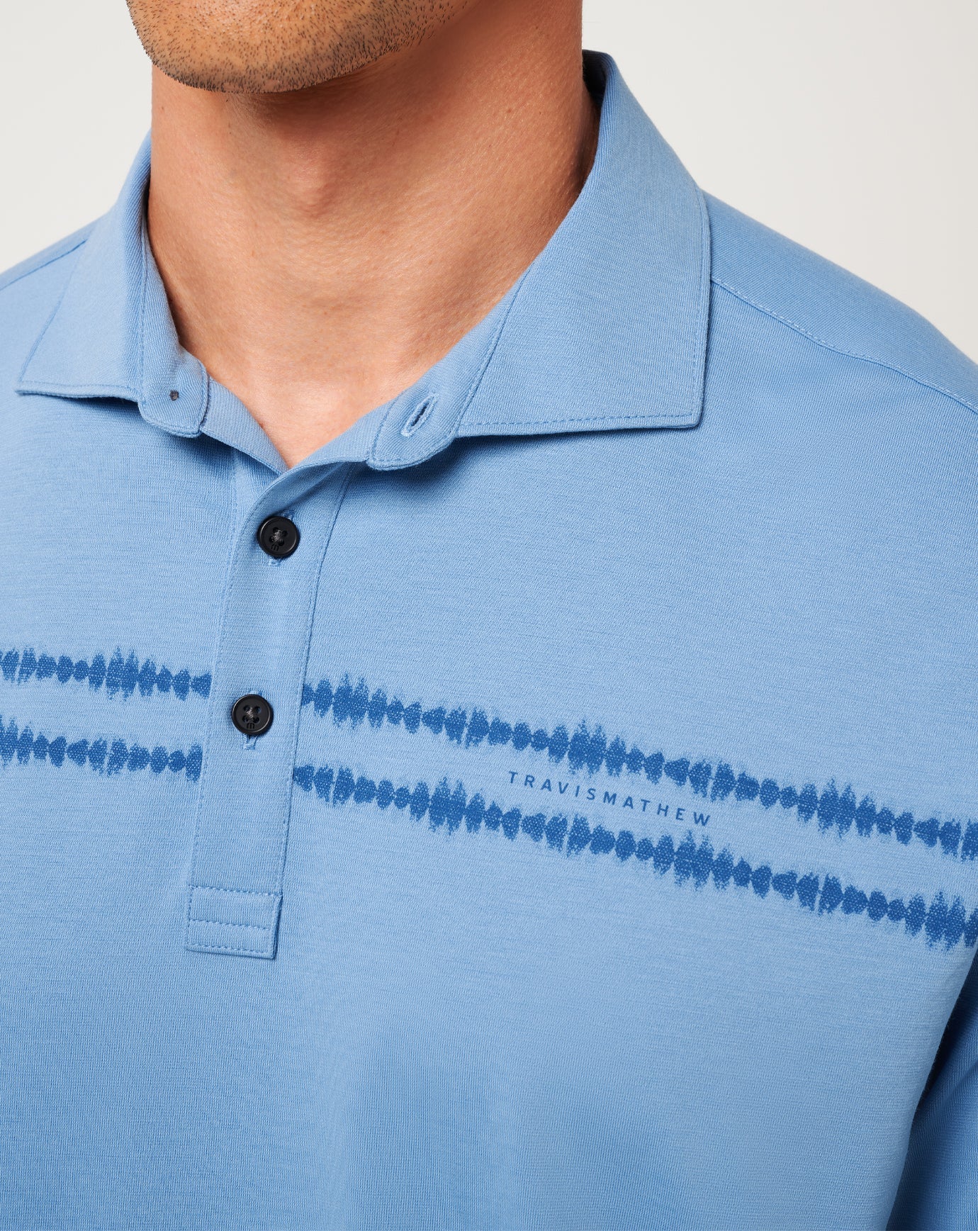 Sunbeam Chest Stripe Polo - Travis Mathew