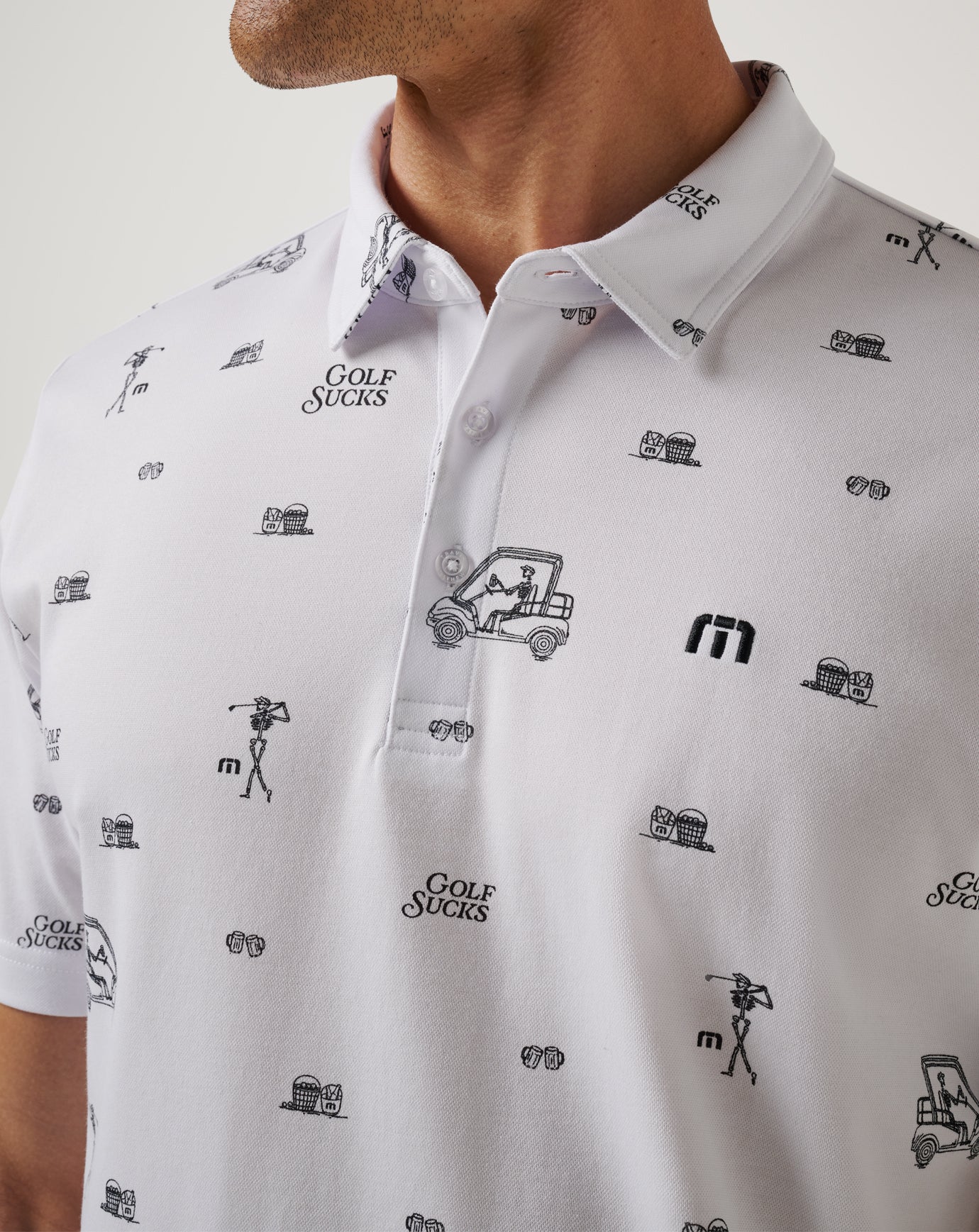Golf Sucks Polo - Travis Mathew