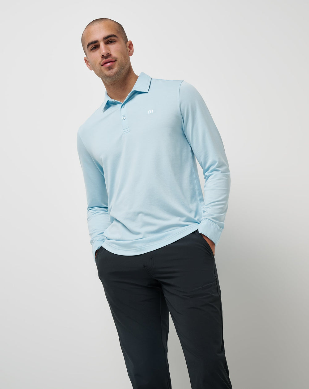 Featherweight Long Sleeve Polo - Travis Mathew