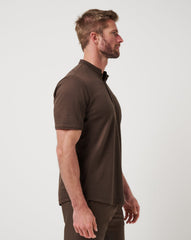 Winning Record Henley Polo - Travis Mathew