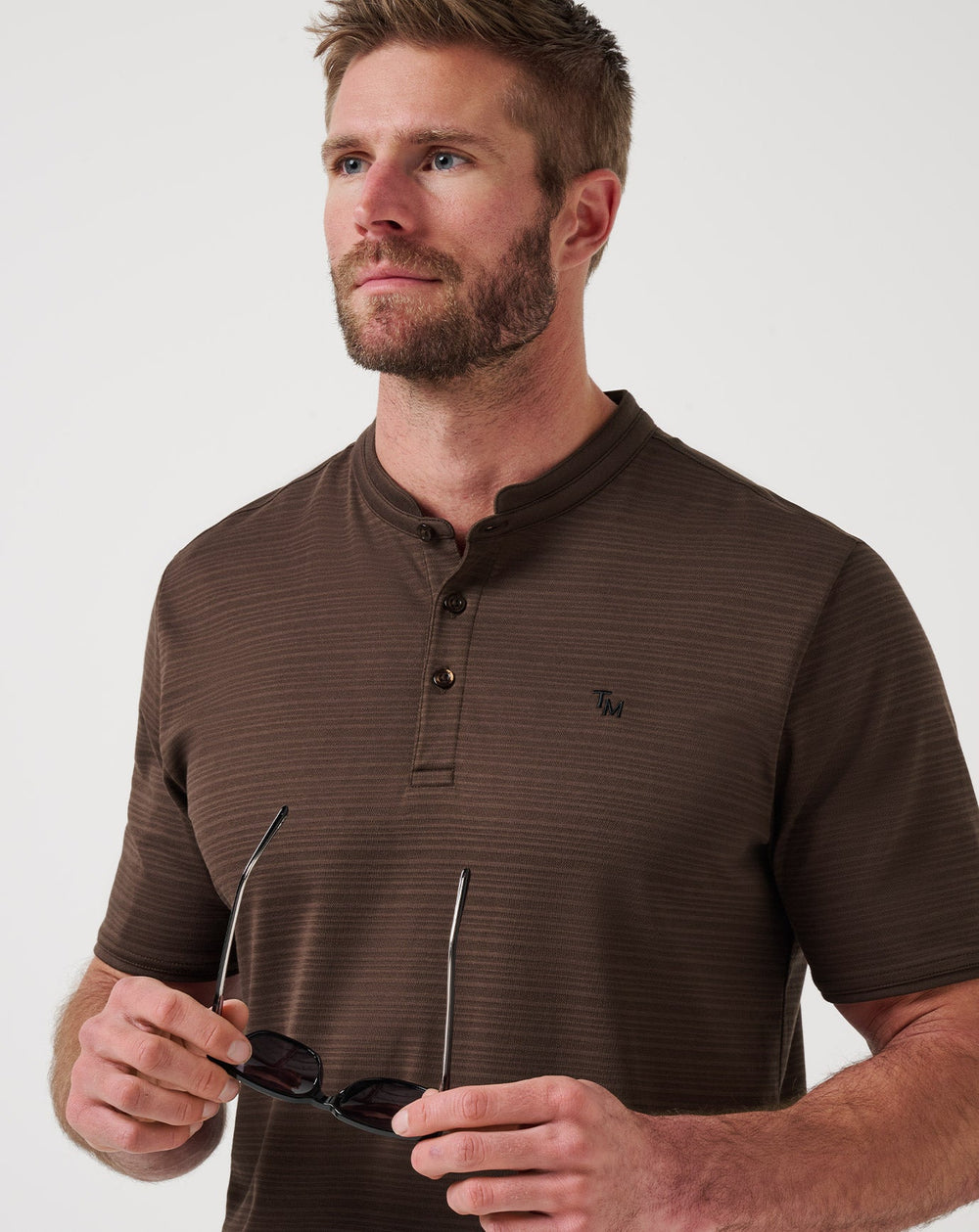 Winning Record Henley Polo - Travis Mathew