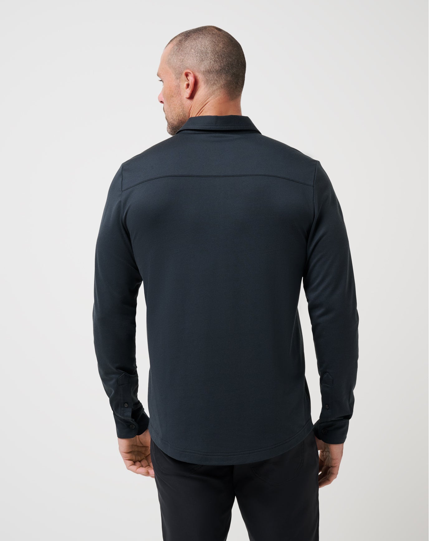 Featherweight Long Sleeve Polo - Travis Mathew