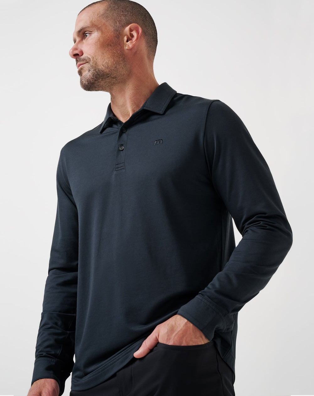 Featherweight Long Sleeve Polo - Travis Mathew