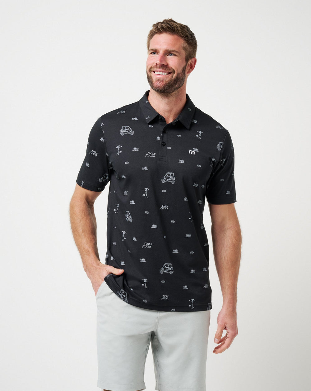 Golf Sucks Polo - Travis Mathew