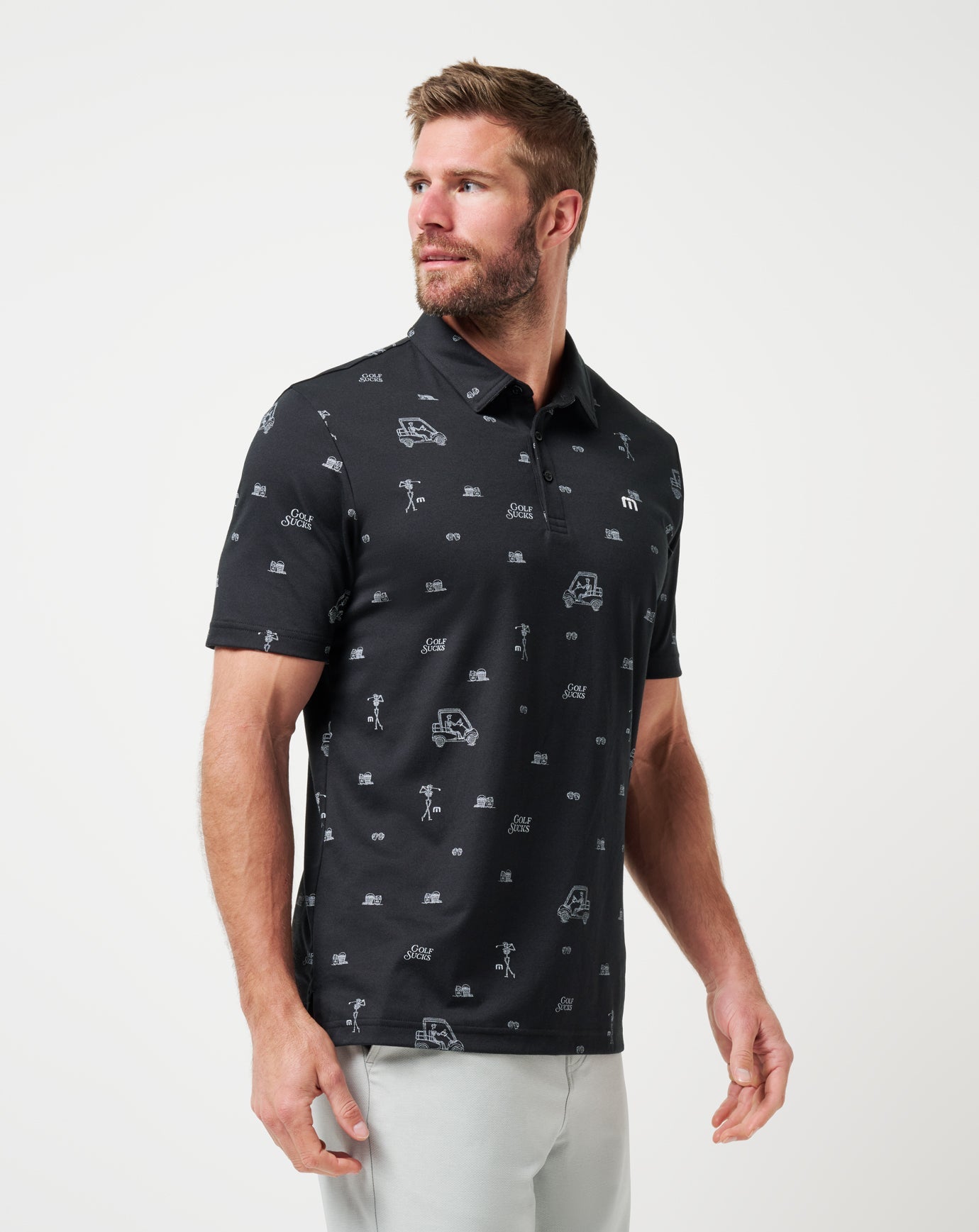Golf Sucks Polo - Travis Mathew