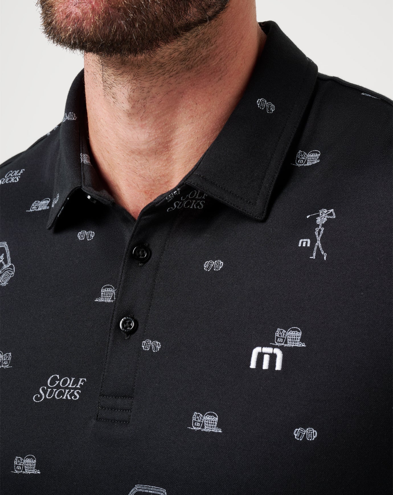 Golf Sucks Polo - Travis Mathew