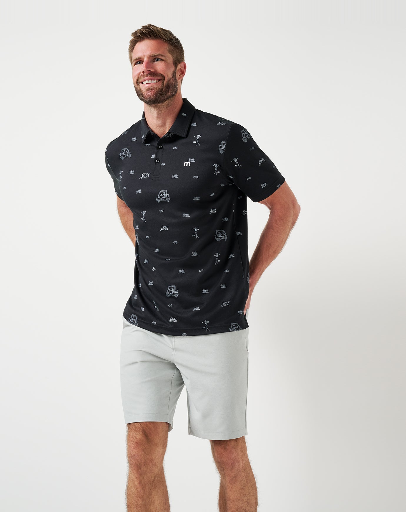 Golf Sucks Polo - Travis Mathew