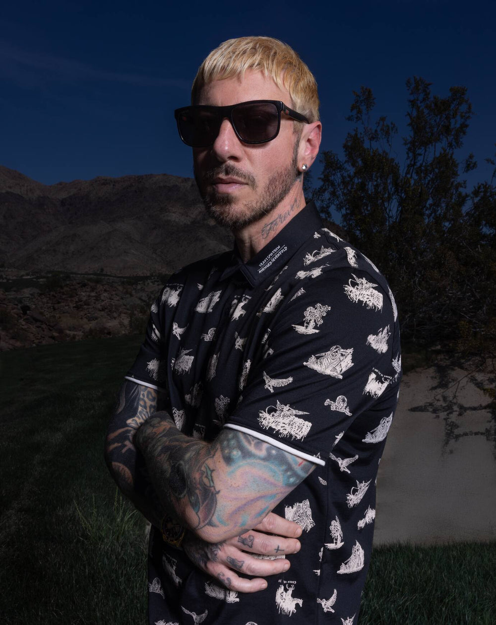 City Of Evil Polo - Travis Mathew