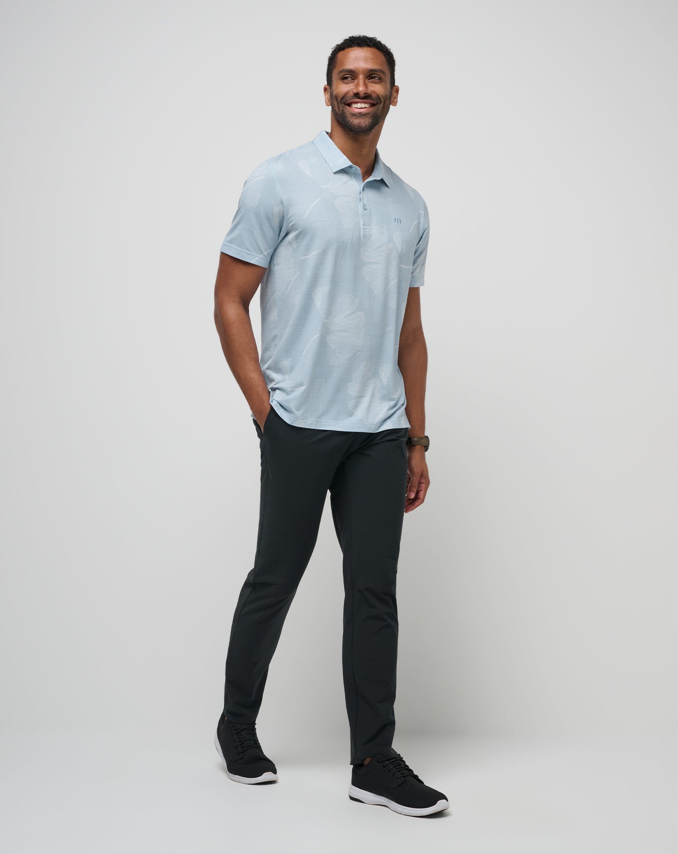 Featherweight Mist Polo - Travis Mathew