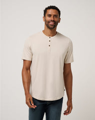 Cloud Henley Tee - Travis Mathew