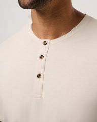 Cloud Henley Tee - Travis Mathew