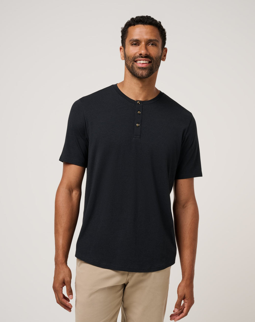 Cloud Henley Tee - Travis Mathew