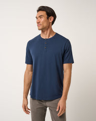 Cloud Henley Tee - Travis Mathew