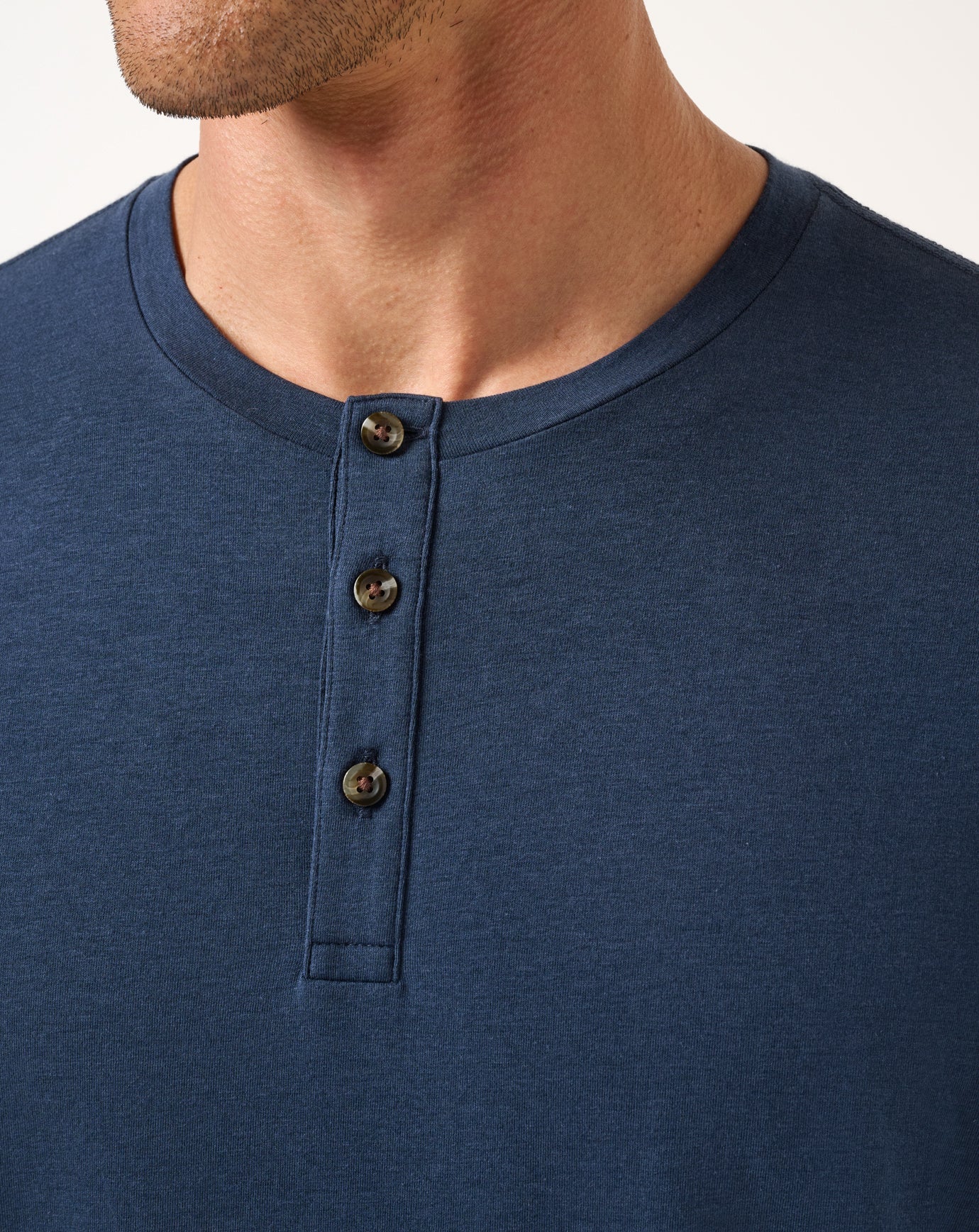 Cloud Henley Tee - Travis Mathew