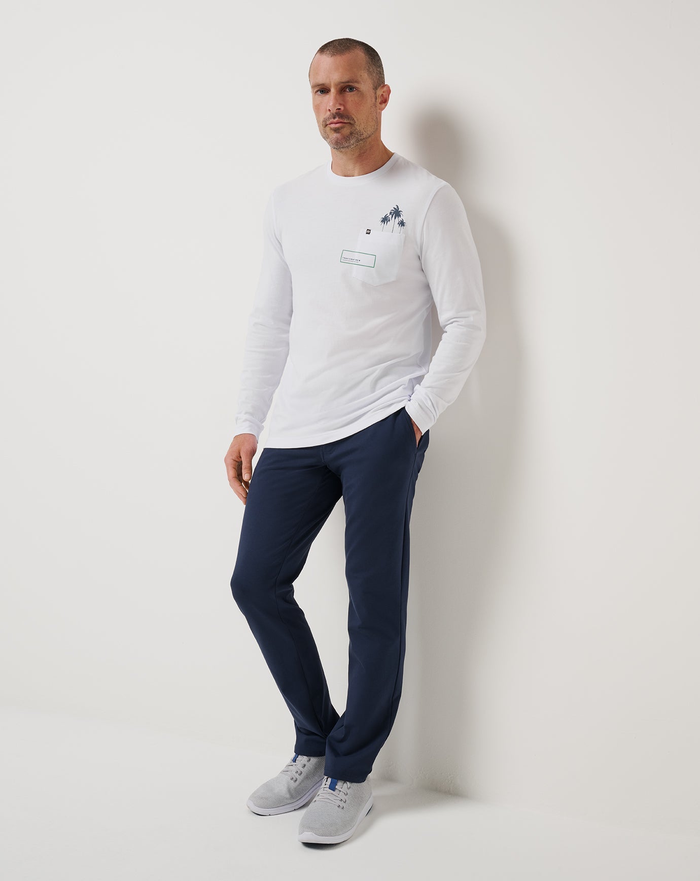 Reef Stop Long Sleeve Tee - Travis Mathew