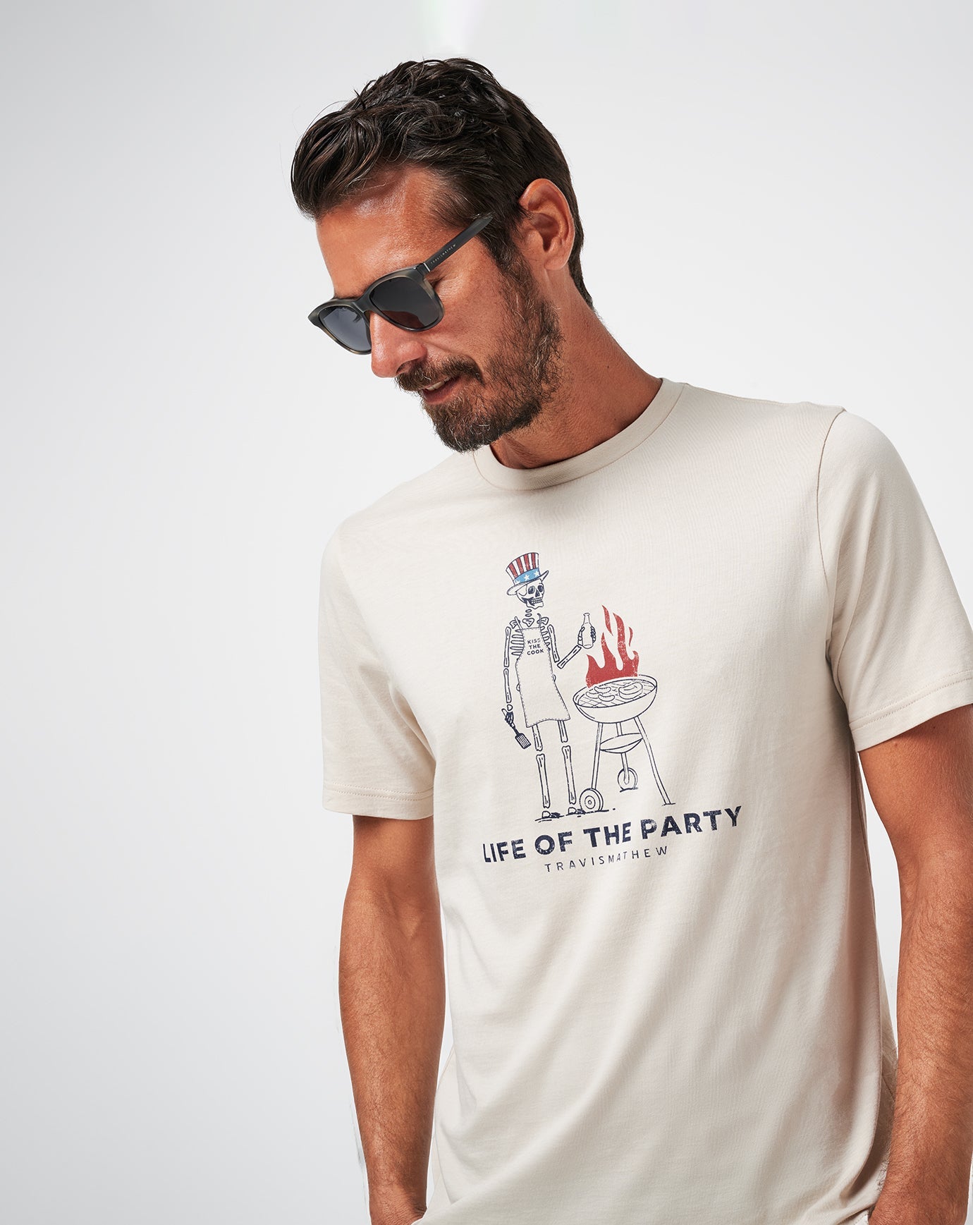 Grill And Thrill Tee - Travis Mathew