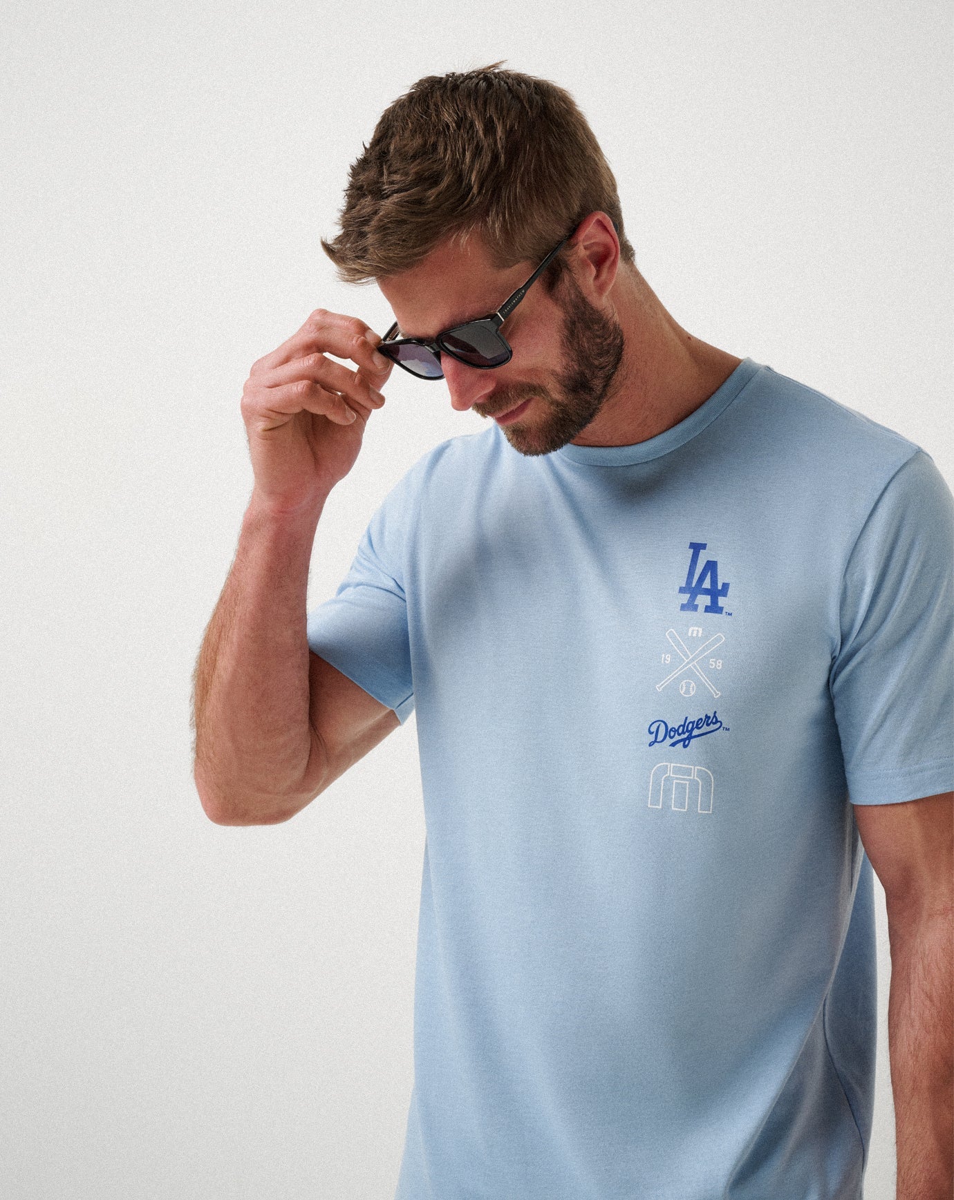 Los Angeles Dodgers Sunset Slam 2.0 Tee - Travis Mathew