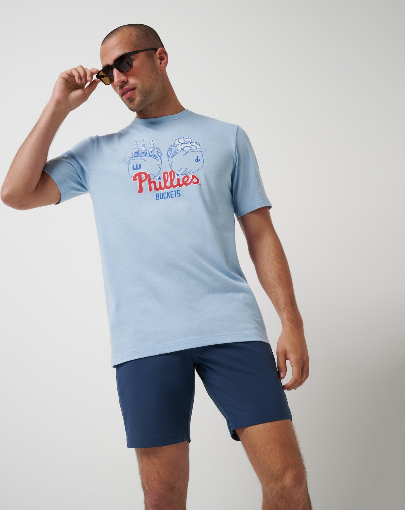 Philadelphia Phillies Strike Two Tee - Travis Mathew