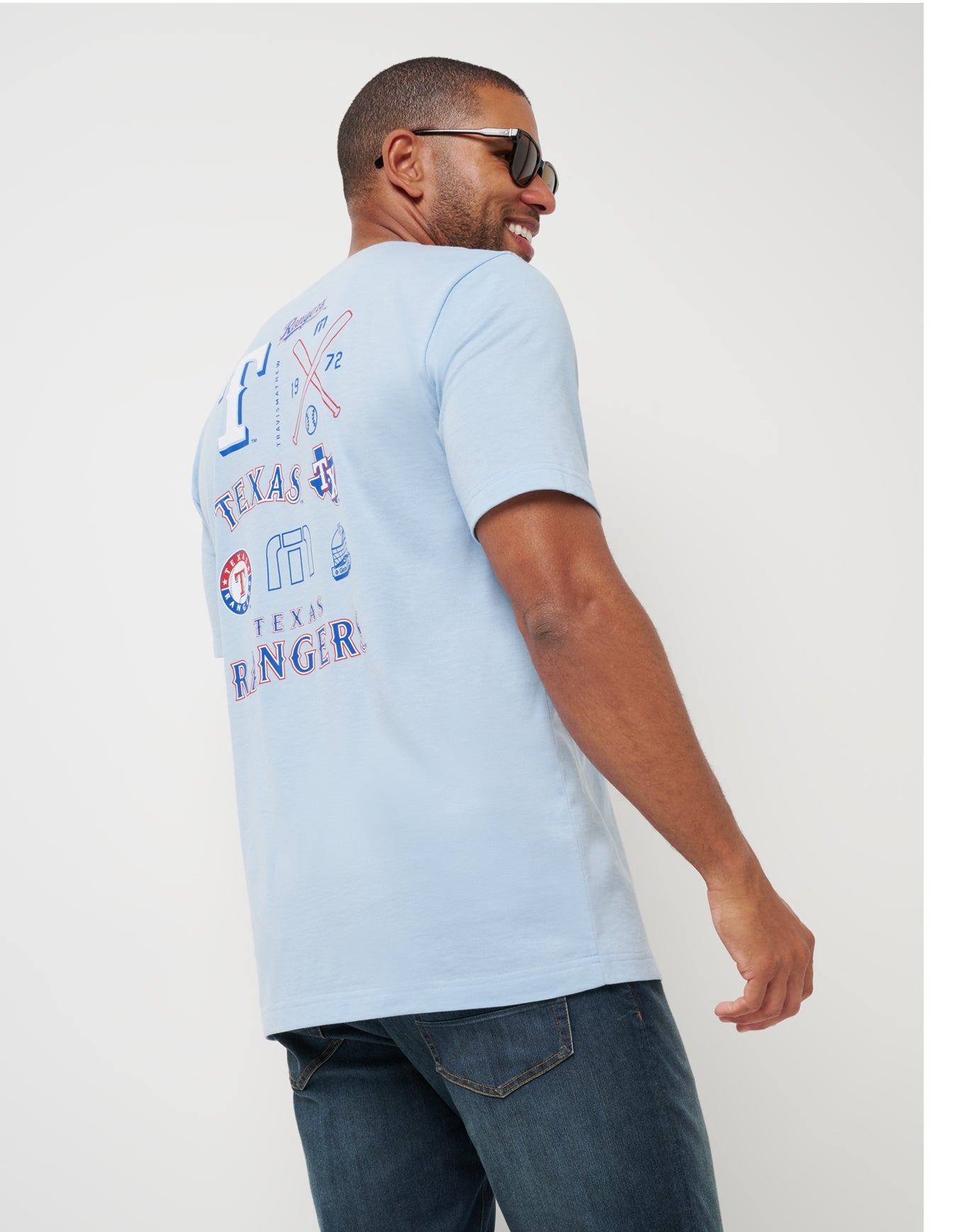 Texas Rangers Friendly Rivalry Tee - Travis Mathew
