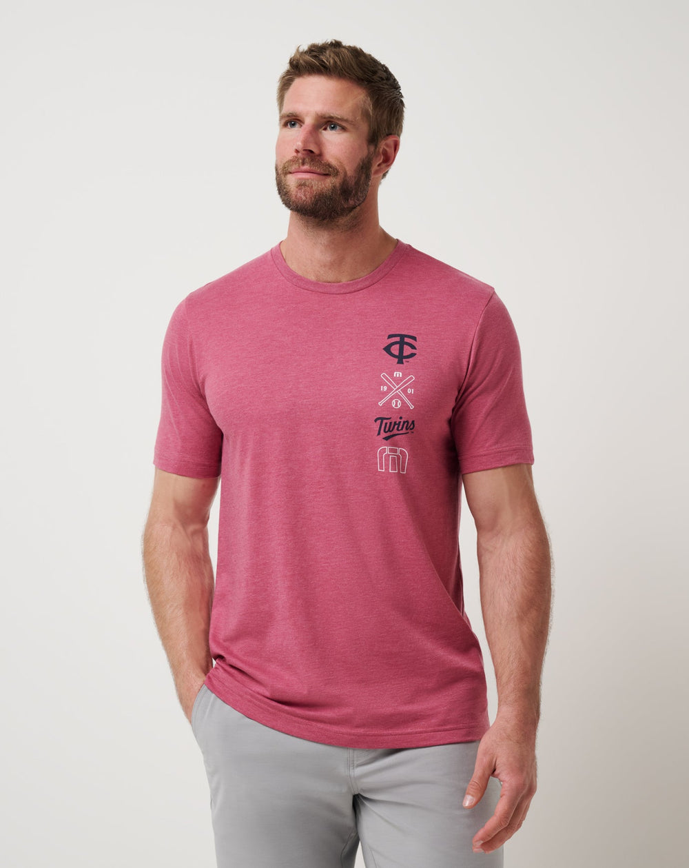 Minnesota Twins Sunset Slam 2.0 Tee - Travis Mathew