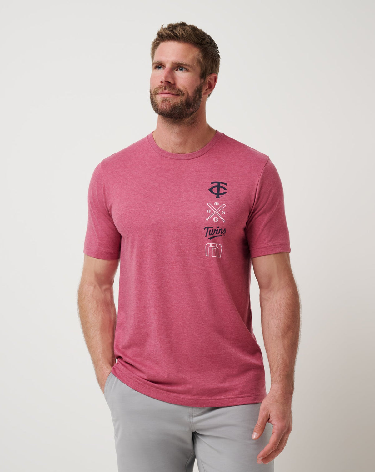 Minnesota Twins Sunset Slam 2.0 Tee - Travis Mathew