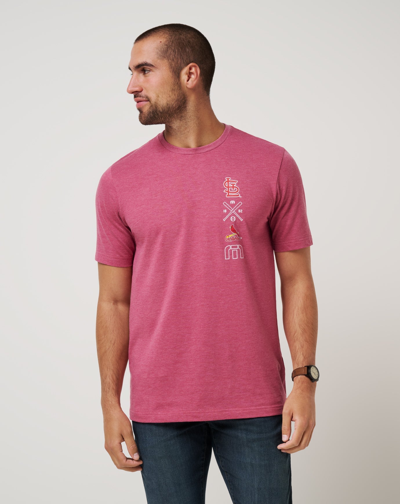 St Louis Cardinals Sunset Slam 2.0 Tee - Travis Mathew