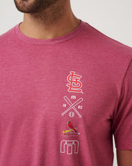 St Louis Cardinals Sunset Slam 2.0 Tee - Travis Mathew