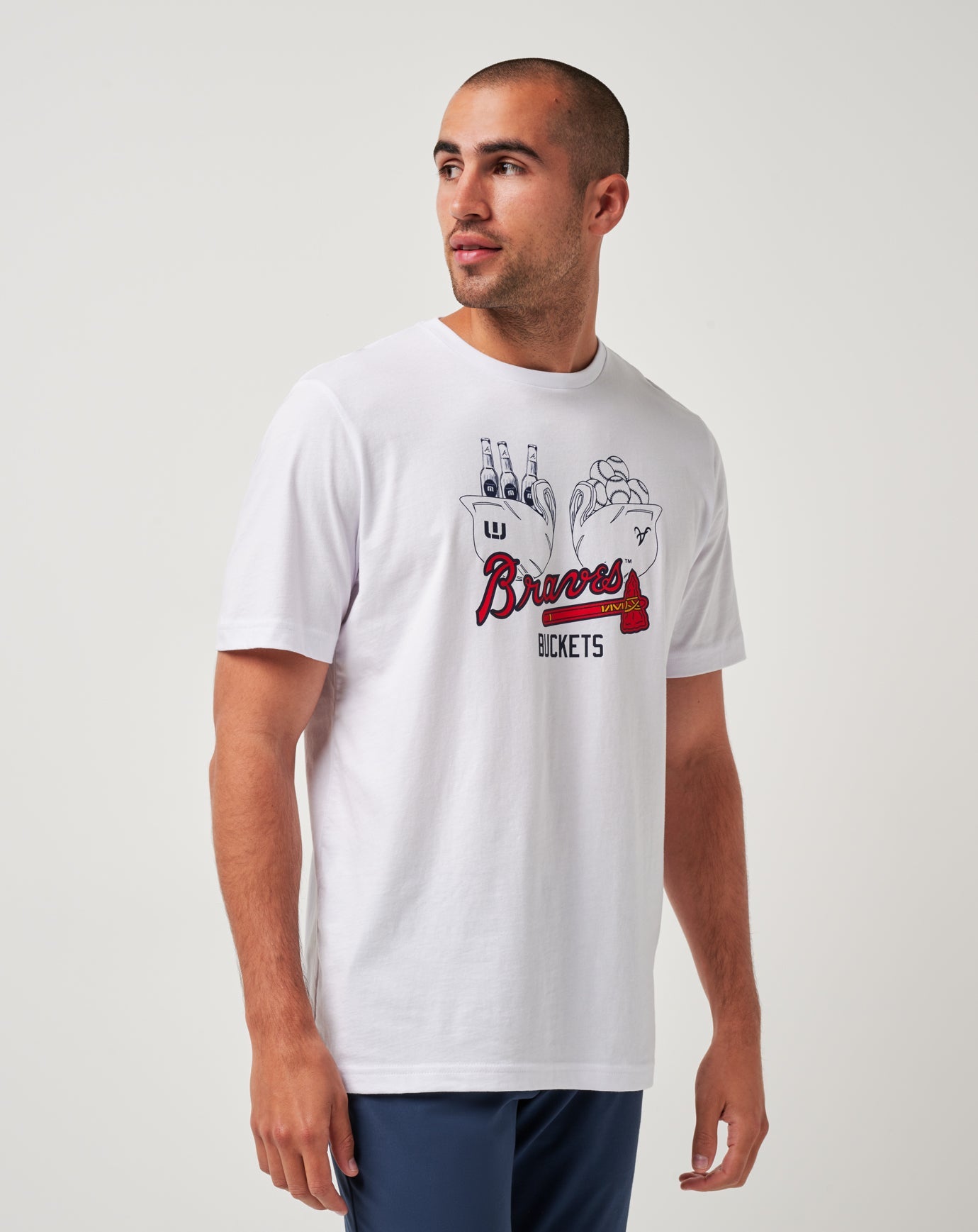 Atlanta Braves Strike One Tee - Travis Mathew