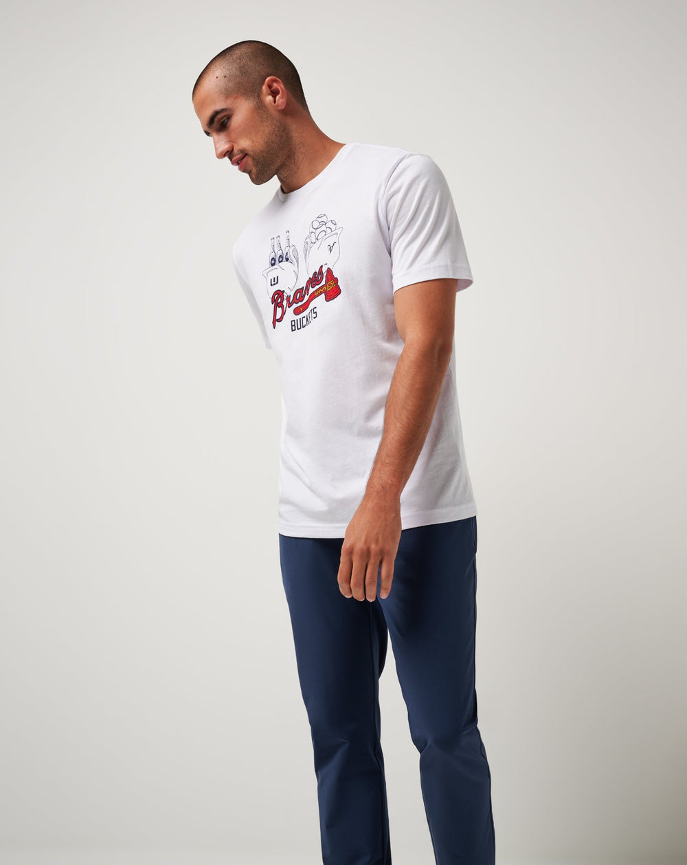 Atlanta Braves Strike One Tee - Travis Mathew