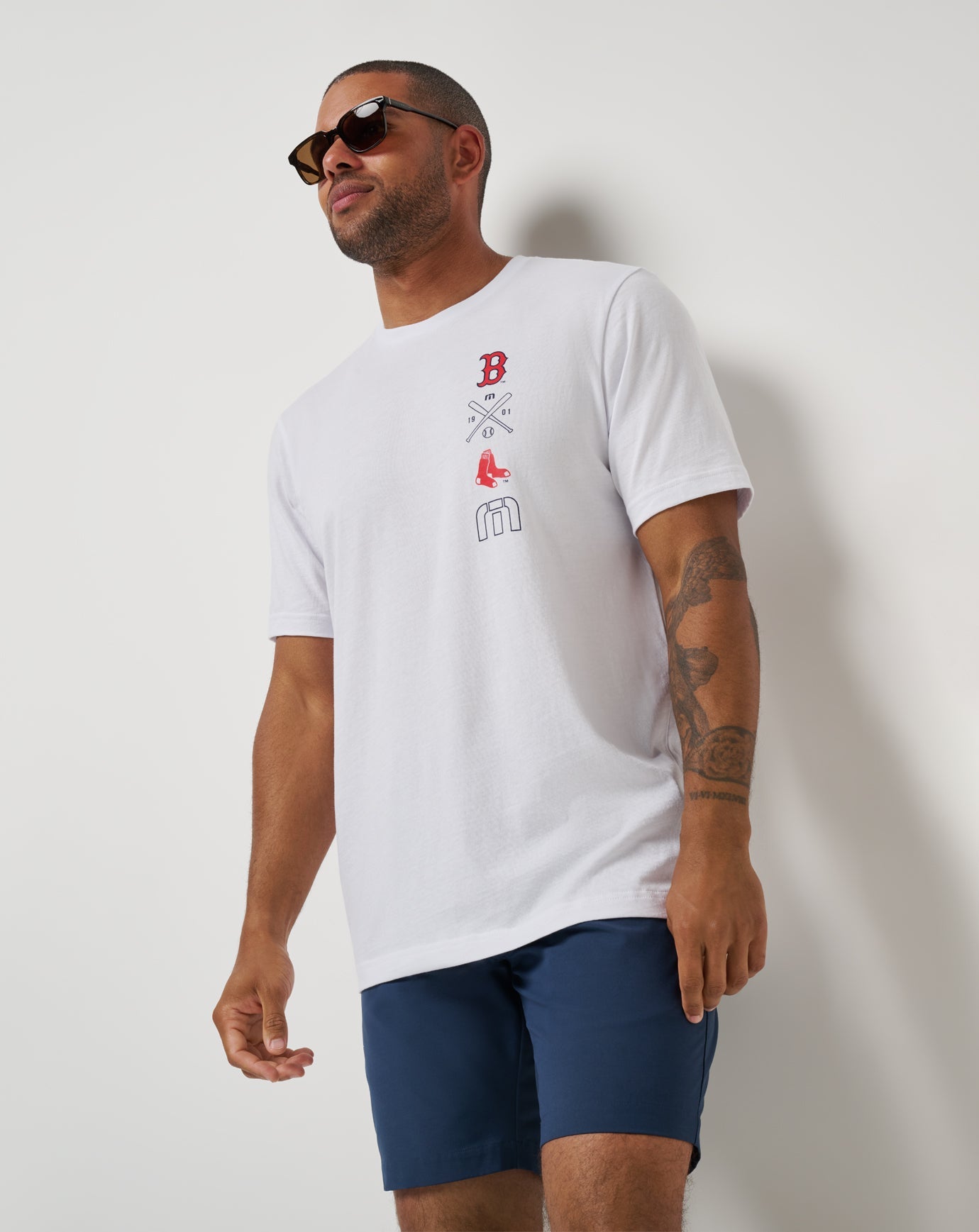 Boston Red Sox Sunset Slam 2.0 Tee - Travis Mathew