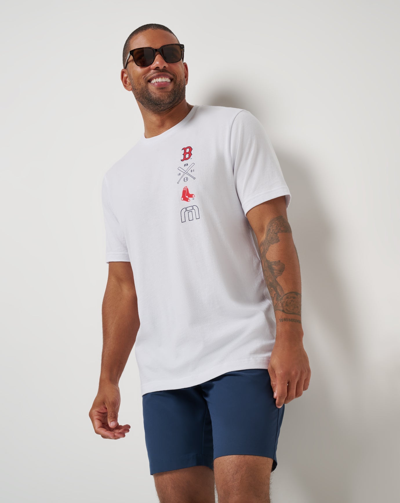 Boston Red Sox Sunset Slam 2.0 Tee - Travis Mathew