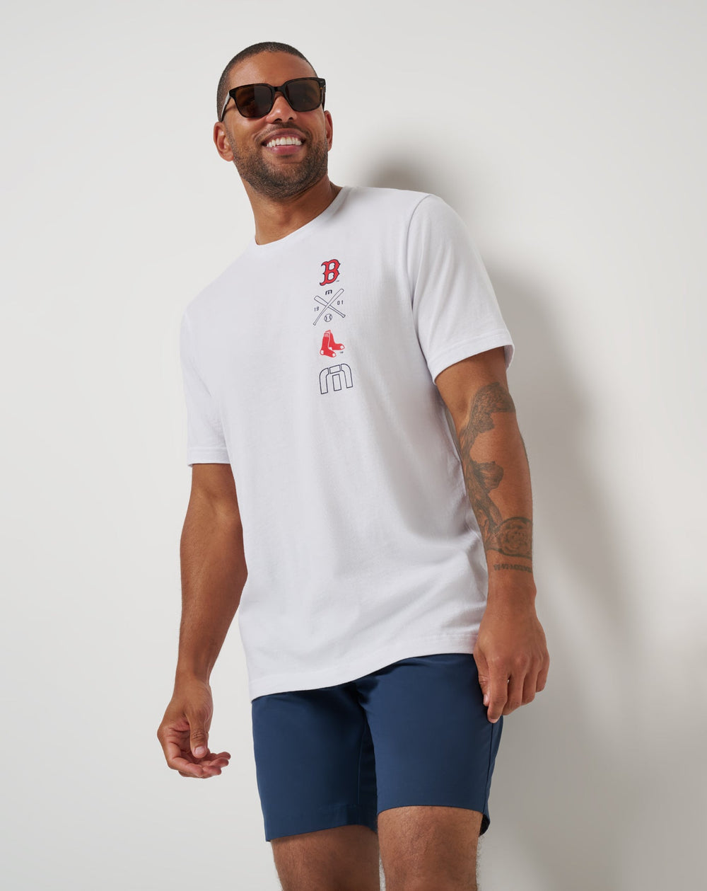 Boston Red Sox Sunset Slam 2.0 Tee - Travis Mathew