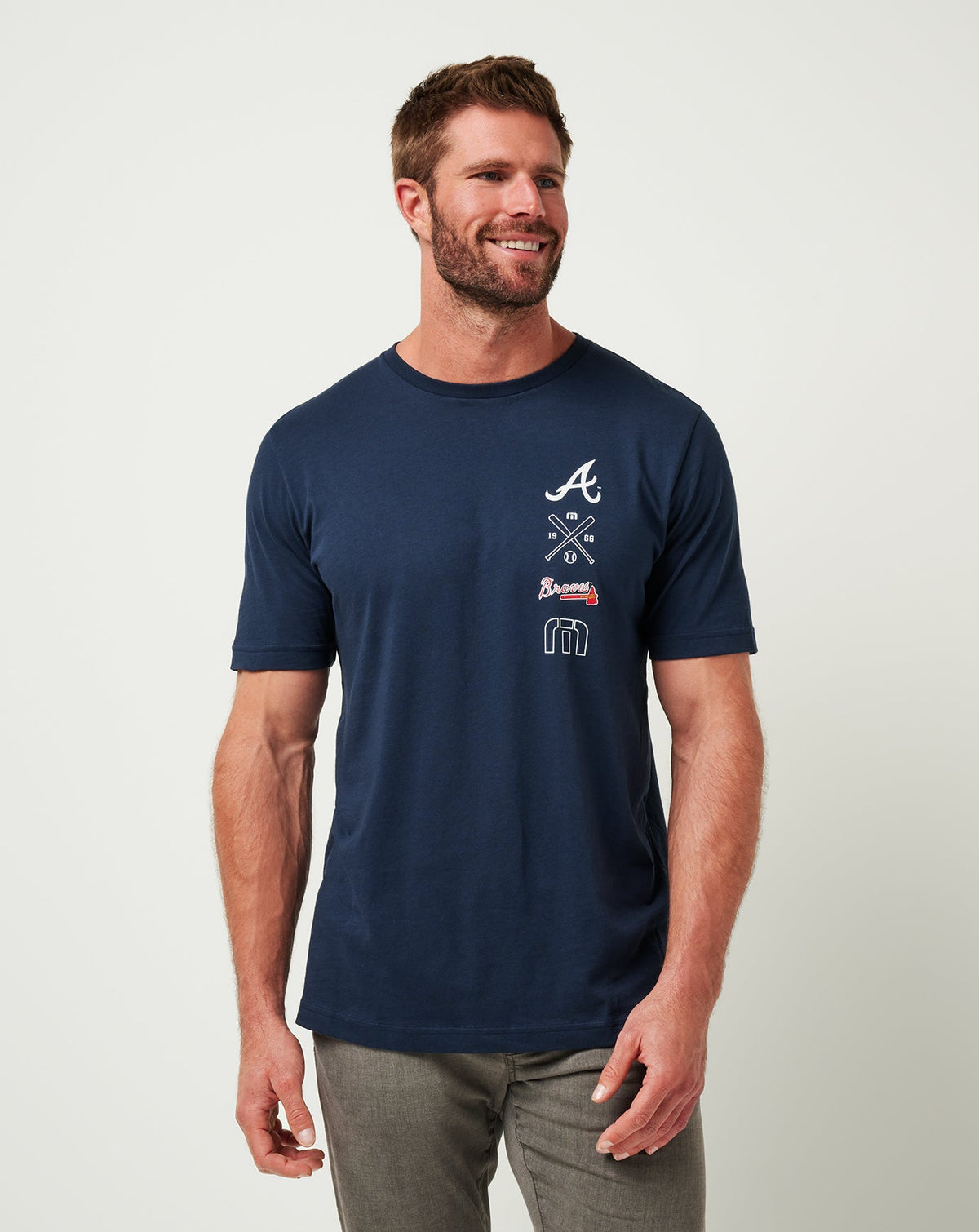 Atlanta Braves Sunset Slam Tee - Travis Mathew
