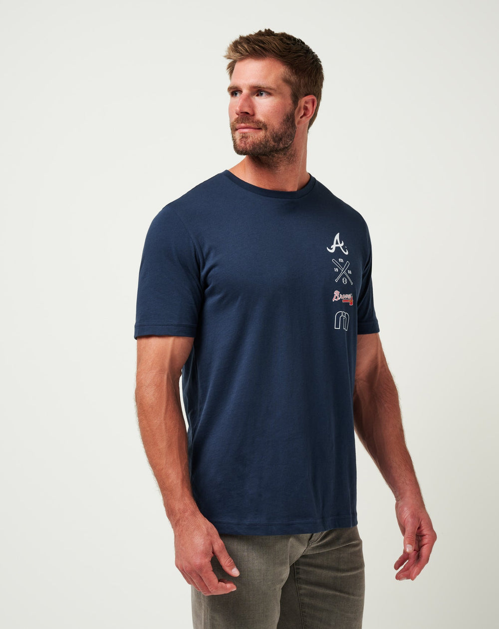 Atlanta Braves Sunset Slam Tee - Travis Mathew