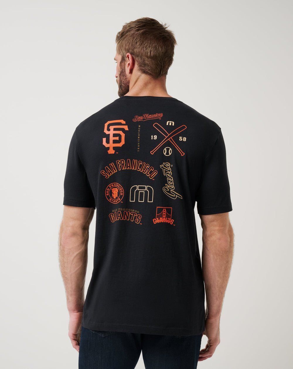 San Francisco Giants Friendly Rivalry Tee - Travis Mathew