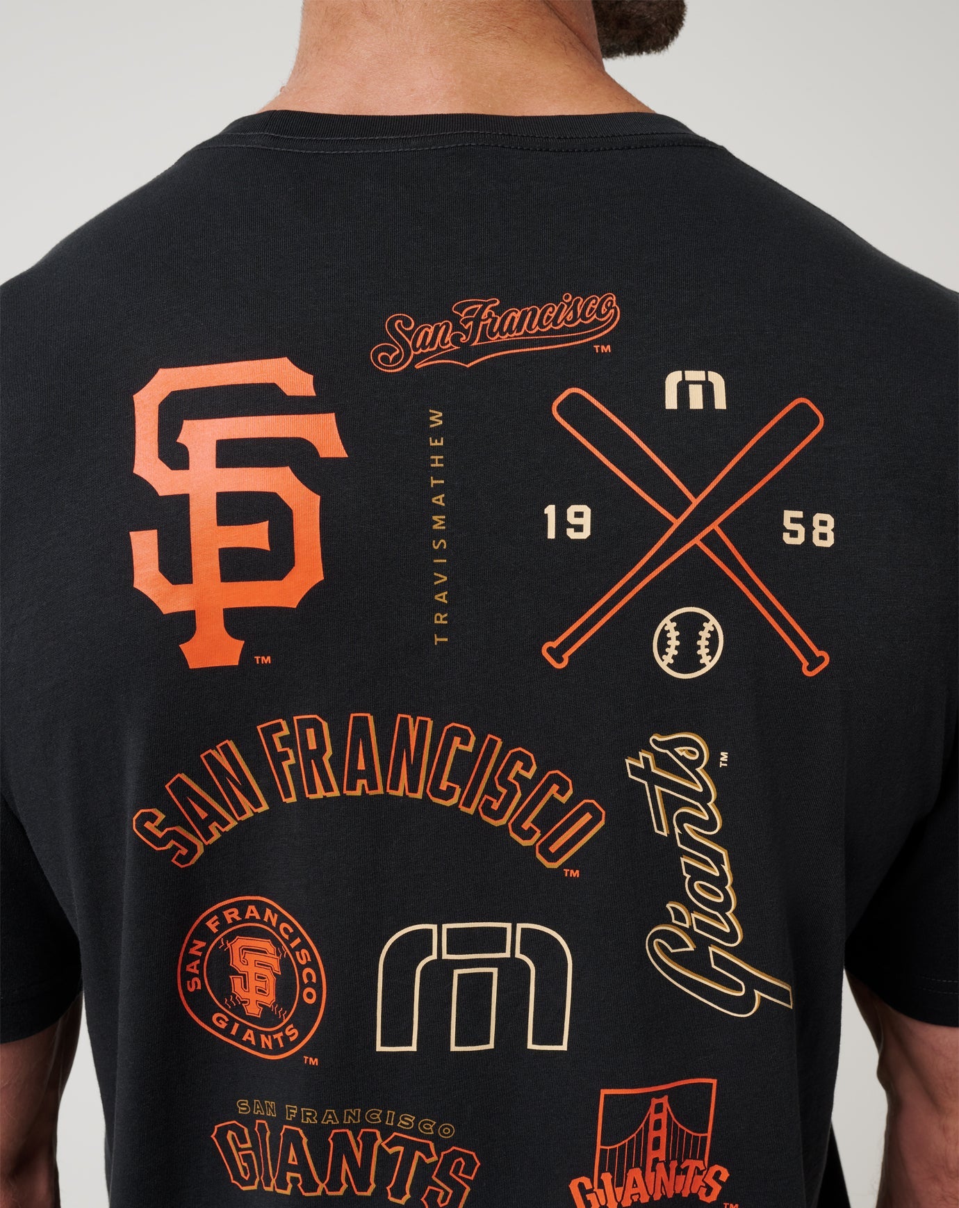 San Francisco Giants Friendly Rivalry Tee - Travis Mathew