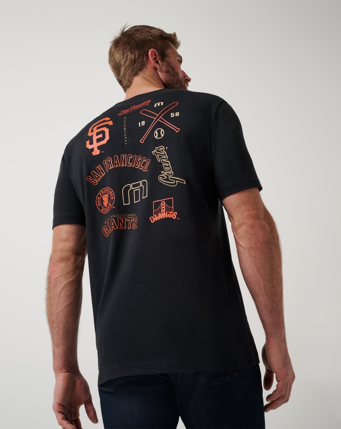 San Francisco Giants Friendly Rivalry Tee - Travis Mathew