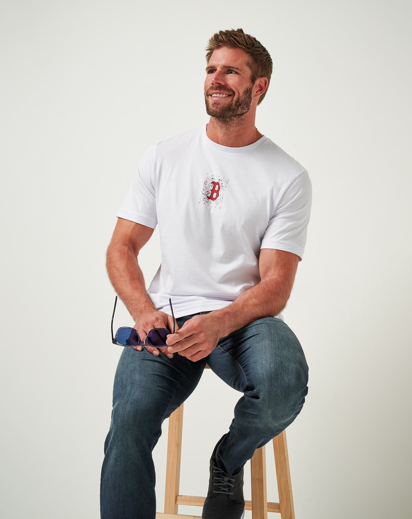 Boston Red Sox In The Dugout Tee - Travis Mathew
