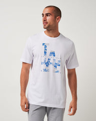 Los Angeles Dodgers Bleacher Breeze Tee - Travis Mathew
