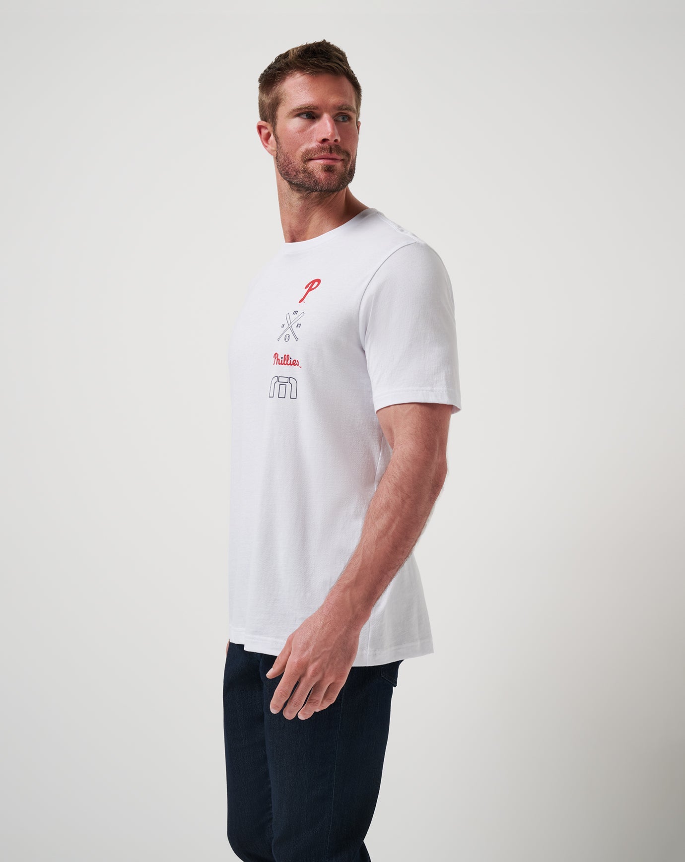 Philadelphia Phillies Sunset Slam 2.0 Tee - Travis Mathew