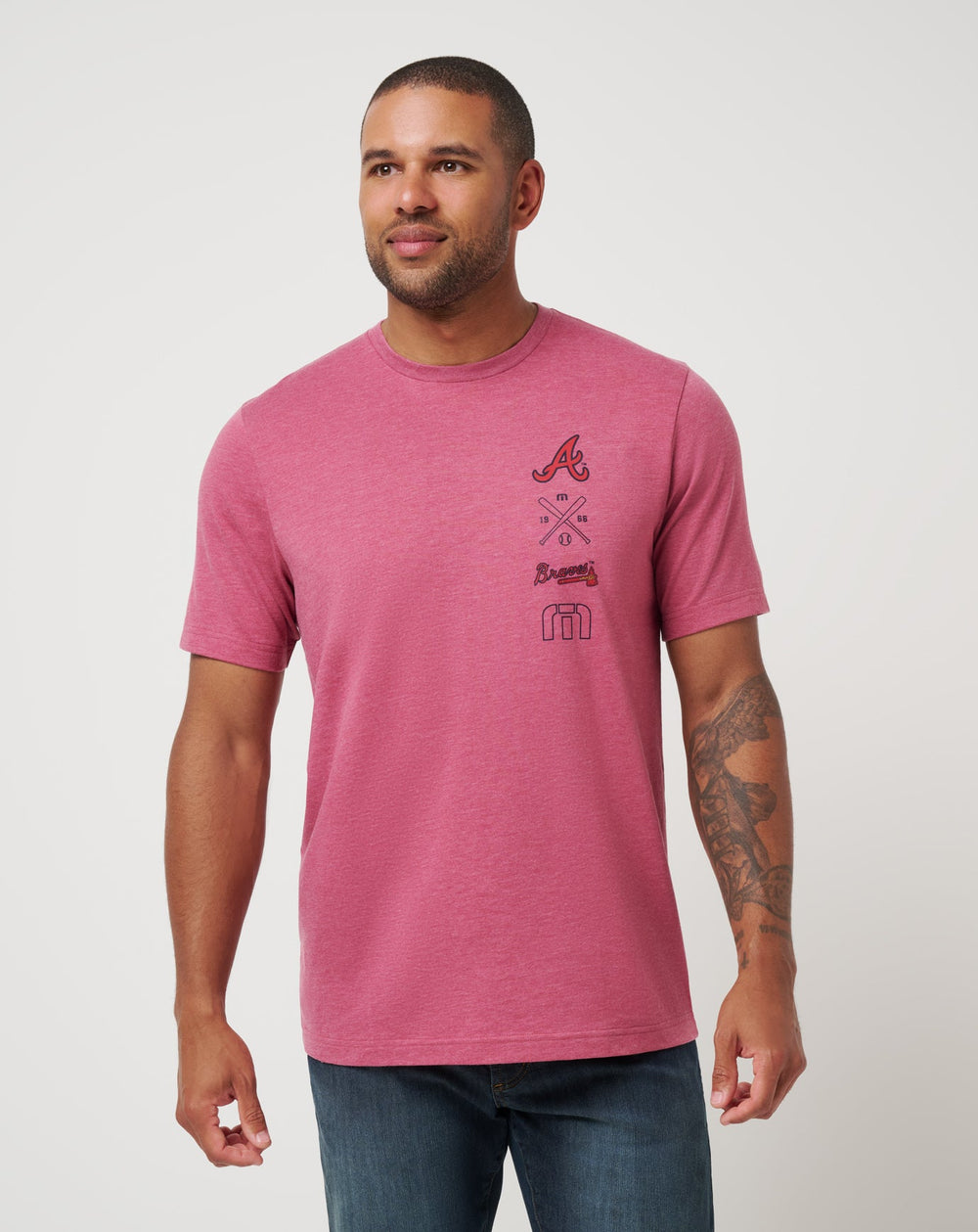 Atlanta Braves Sunset Slam 2.0 Tee - Travis Mathew