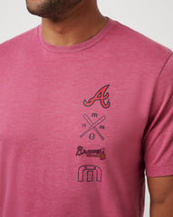 Atlanta Braves Sunset Slam 2.0 Tee - Travis Mathew