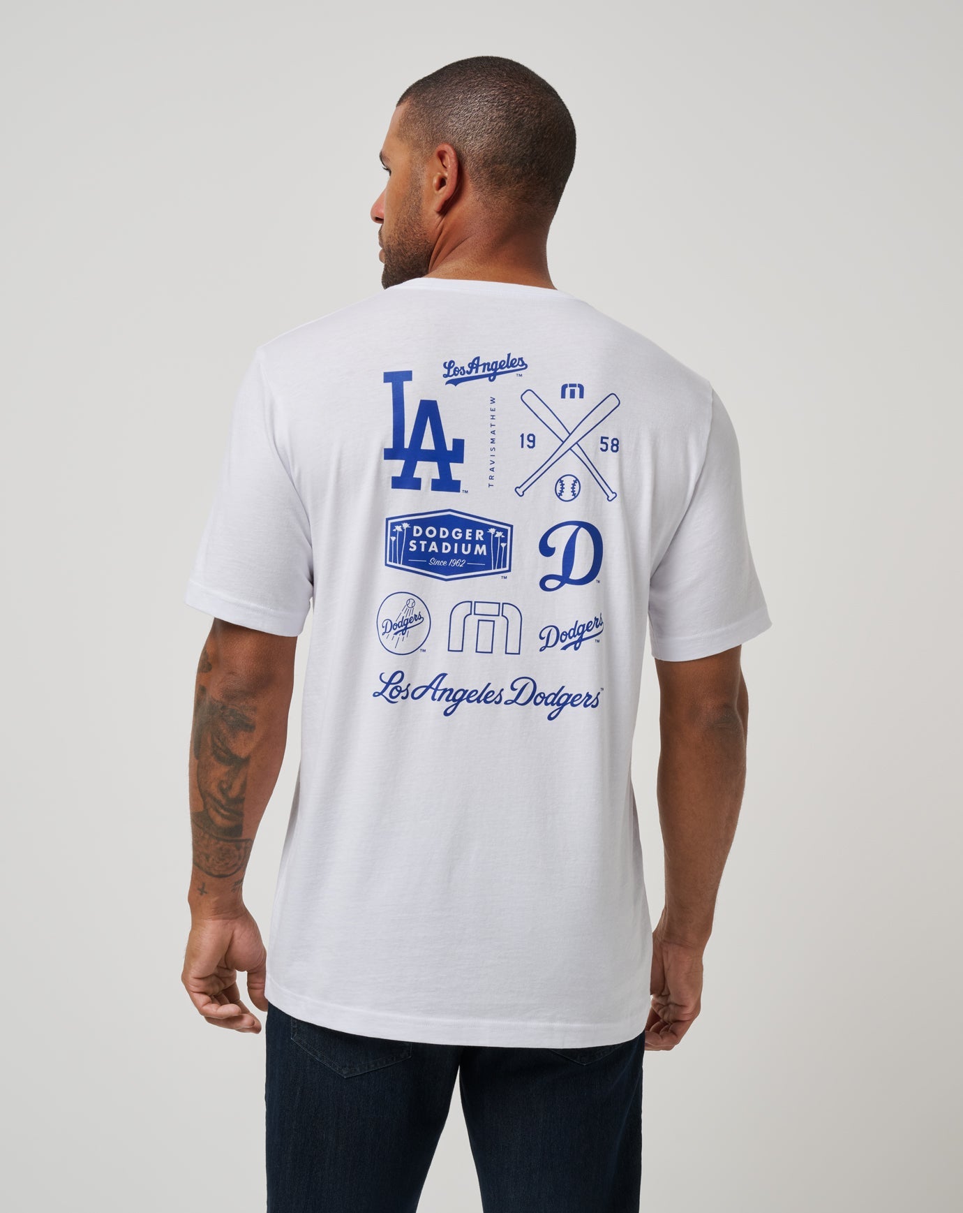 Los Angeles Dodgers Friendly Rivalry Tee - Travis Mathew